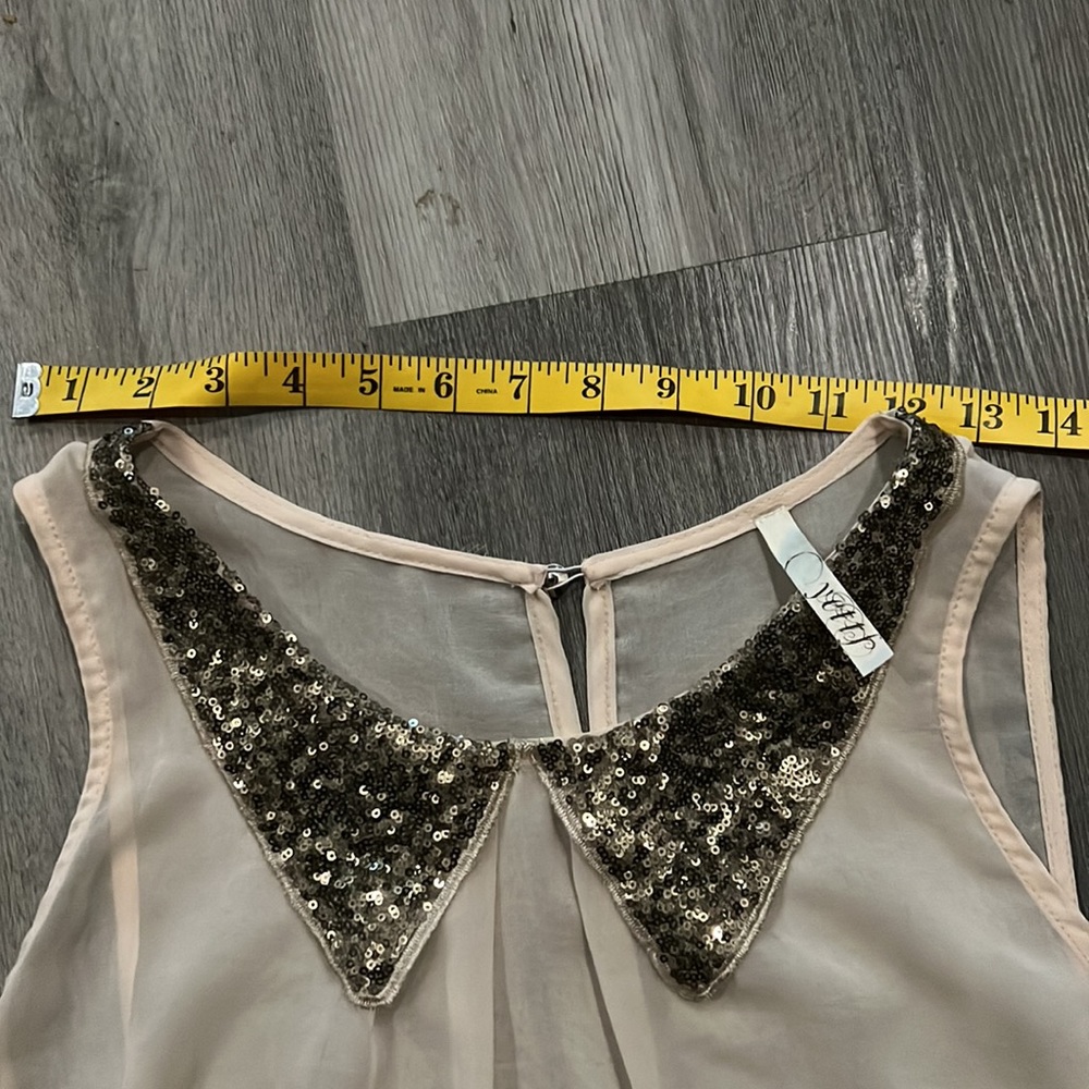 Yett sheer blouse, EUC - Picture 6 of 9
